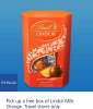  Free box of Lindor Milk Orange chocolates 200g @ WHS travel stores via O2