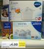  Brita Maxtra Catridges 3 Pack £4 @ Tesco instore only (deal link is just for illustrative purposes)