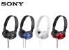 Sony ZX310 Foldable Headphones - Black, Red, White or Blue