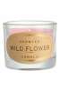  Small scented candle in glass holder (Light pink/white/grey) 89p delivered @ H&M