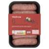 Waitrose 6 British gourmet pork sausages with black pepper & nutmeg with PYO