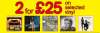  HMV - 2 FOR £25 on VINYL LPs