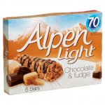 Alpen Light Chocolate & Fudge 5 Cereal Bars