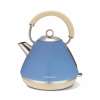 Morphy Richards - Blue 'Accents' retro traditional kettle 102010 + 2 Year Guarantee