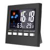 Temperature Humidity Alarm Clocks Digital Lcd Weather Led Display Calendar Timer