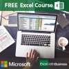  Free Excel training (worth £39) with redemption code 