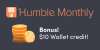  Humble Monthly bundle - $10 account credit for annual subscription ($132, approx £99.59)