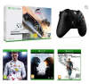 Xbox One S 1 TB + Forza Horizon 3 + FIFA 18 + Halo 5: Guardians + Quantum Break + Extra wireless controller Online