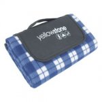 Yellowstone luxury fleece waterproof picnic blanket