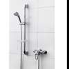 Swirl Loop Rear-Fed Exposed Chrome Effect Mixer Shower