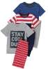 3 pack boys striped pyjamas all sizes available online