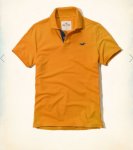 Pop Placket Polo £10.99 free delivery @ Hollister
