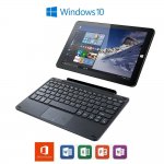 Linx 1010 Windows 10 2 in 1 Quad Core Tablet with Keyboard & MS Office 2GB 32GB