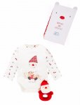 My First Christmas Santa Bodysuit and Rattle - Was £12.50 Now £6.20/£8.75 depending on size Free delivery via C&C @ Mothercare