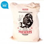 Star wars personalised santa sack