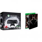 Xbox one 1TB + Rise of The Tomb Raider + Tomb Raider Definitive Editon + Call of Duty: Black Ops III + Steelbook. Roughly