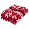 Christmas throw