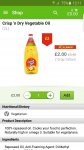 Crisp N Dry vegetable oil 2 Litres