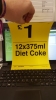 12x375ml Diet Coke