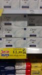6 pack of Dove cream Soap just