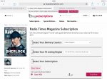 It's Back! £1.00 for 12 issues Radio Times @ buysubscriptions