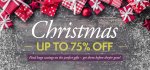 upto 75% off christmas gifts plus an extra 20%off this weekend only @ MandM Direct