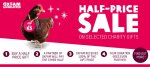Half Price Sale
