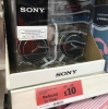 Sony MDR ZX610 headphones black