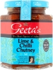 Geeta's Premium Mango Chutney 320g), Geeta's Lime & Chilli Chutney 310g), Geeta's Mango & Chilli Chutney 300g Rollback Deal