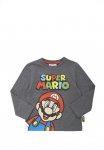 Nintendo Super Mario Long Sleeve T-Shirt to £5 - 0-6 Months to 4 to 5 Years
