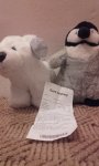 Plush winter animals