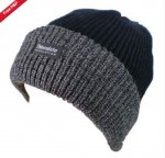 Mens chunky Genuine Thinsulate lined Beanie, free delivery