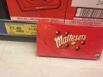 maltesers big 360g box £1.68 inc VAT at Makro