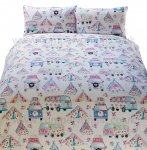 Shabby Chic Campervan Duvet and Pillow Case Set