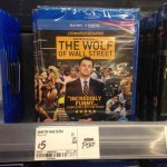 Wolf of Wall Street Blu-Ray