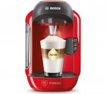 From Currys! CHEAPER THAN AMAZON! BOSCH Tassimo Vivy II TAS1253GB Hot Drinks Machine - Red