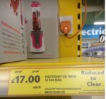 Hotpoint Quick Perfection Steam Iron With Digital Temperature Control SI E40 BA0 UK