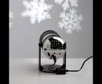 LED Snowflake Projector