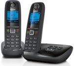 GIGASET Duo AL415A Cordless Phone with Answering Machine - Twin Handsets - £24.99