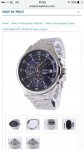 Creation Watches - Seiko men's chronograph steel bracelet watch £36cheaper than H Samuel