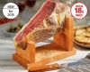 Boneless Mini Jamón Serrano (cured ham joint) @ Aldi includes wooden stand and knife