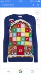 Christmas Advent jumper Now £5.00 instore at Primark. 