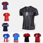 Various Superhero fitness tees from £4.00 Delivered @ Ali Express