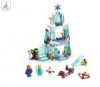 Frozen lego castle