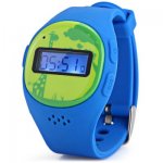 GPS Kids Tracker Smartwatch with SOS Button - Insert any PAYG SIM Card for Safety Monitoring in Pink or Blue