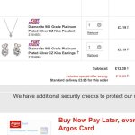 Platinum plated necklace and earrings already reduced prices