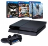 PS4 500Gb with Star Wars Battlefront, GTA5 and Batman: Arkham Knight €349