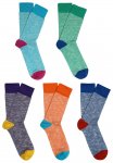 F&F 5 Pair Pack of Fresh Feel Socks - £3.00 (Was £7) @ Clothing at Tesco. C&C + 3% Quidco + Clubcard Boost (UES5OFF25 for £5 off £25 as part of boost)