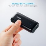 Anker Astro E1 5200mAh Ultra Compact Portable Charger External Battery Power Bank with PowerIQ(TM BLACK Prime Sold by AnkerDirect
