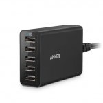 New Release* Anker PowerPort 5 (40W 5-Port USB Charging Hub) Multi-Port USB Charger for iPhone 6 / 6 Plus, iPad Air 2 / mini 3, Galaxy S6 / S6 Edge and More Sold by AnkerDirect
